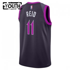 Barn Minnesota Timberwolves Tröja Naz Reid Nike 2025-26 City Edition Svart Swingman